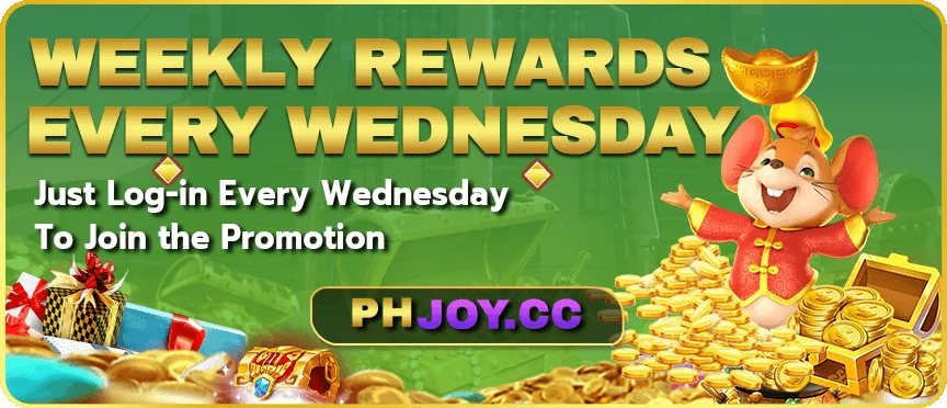 PHJOY Casino Wednesday Promotion Banner