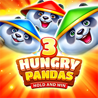 3 Hungry Pandas Hold and Win BNG game cover