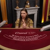 Blackjack Grand VIP Evolution game cover