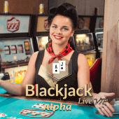 Blackjack VIP Alpha Evolution game cover