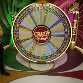 Crazy Time A EVO game cover