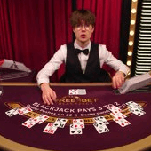 Free Bet VIP Blackjack B Evolution game cover