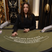 Platinum Private Blackjack 11 Evolution game cover