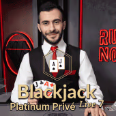Platinum Privé Blackjack 7 Evolution game cover