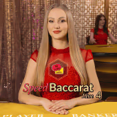 Speed Baccarat 4 Evolution game cover