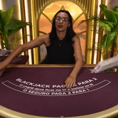 VIP Blackjack em Português 2 Evolution game cover