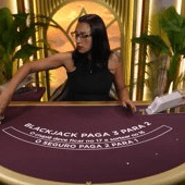 VIP Blackjack em Português Evolution game cover