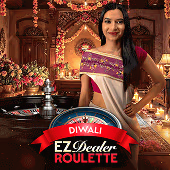 EZ Dealer Roulette Diwali Ezugi game cover