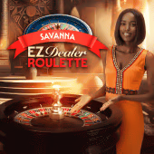 EZ Dealer Roulette Savanna Ezugi game cover