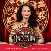 Super 6 Baccarat Ezugi game cover