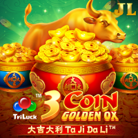 3 Coin Golden OX JILI game cover
