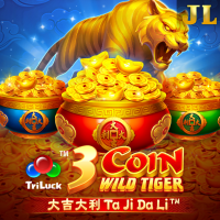3 Coin Wild Tiger JILI game cover