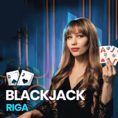 Blackjack Riga Microgaming game cover