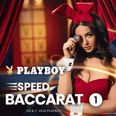 Playboy Speed Baccarat 1 MG game cover