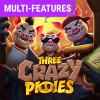 Three Crazy Piggies Pocket Games game cover