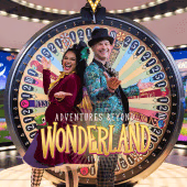 Adventures Beyond Wonderland Live Playtech game cover