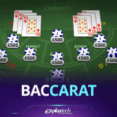 Baccarat NC Playtech game cover