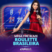 Mega Fire Blaze Roleta Brasileira Live PT game cover
