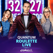Quantum Roulette Live Playtech game cover
