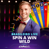 Spin a Win Wild Brasileiro Playtech game cover