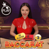 Baccarat 3 Pragmatic Play game cover