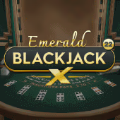 Blackjack X 22 - Emerald Pragmatic Play game cover