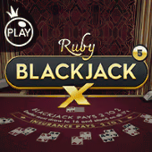 Blackjack X 5 - Ruby Pragmatic Play game cover