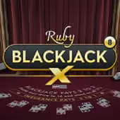 Blackjack X 8 - Ruby Pragmatic Play game cover