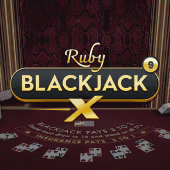 Blackjack X 9 - Ruby Pragmatic Play game cover