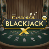 BlackjackX 11 - Emerald Pragmatic Play game cover