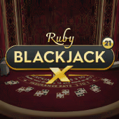 BlackjackX 21 - Ruby Pragmatic Play game cover