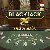 Indonesian Blackjack X 20 Pragmatic Play game cover