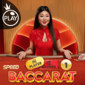 Speed Baccarat 1 PP game cover