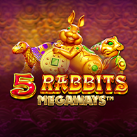 5 Rabbits Megaways Pragmatic Play game cover