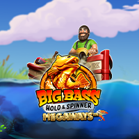 Big Bass Hold &amp; Spinner Megaways Pragmatic Play game cover