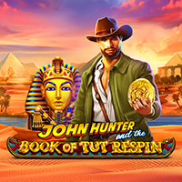 John Hunter &amp; the Book of Tut Respin Pragmatic Play game cover