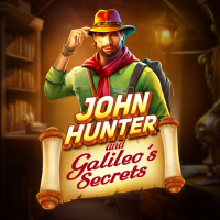 John Hunter and Galileo’s Secrets Pragmatic Play game cover