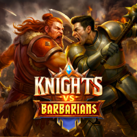 Knights vs Barbarians Pragmatic Play game cover