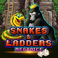 Snakes and Ladders Megadice Pragmatic Play game cover