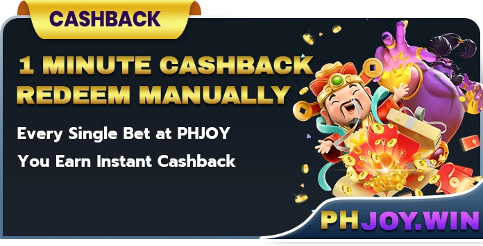PHJoy Every Bet Earn Cashback