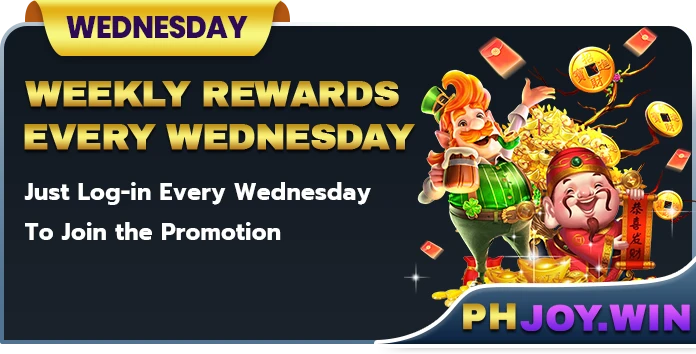 PHJoy Every Wednesday Weekly rewards